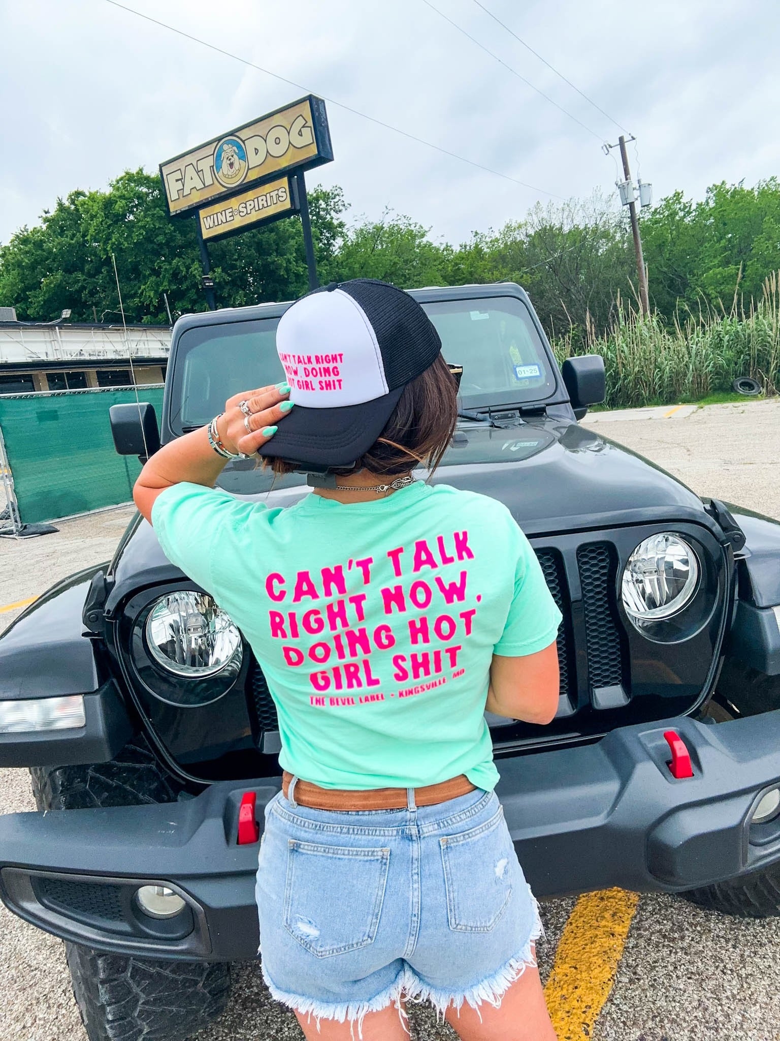 Can’t Talk Hot Girl Tee | Shirts & Tops |