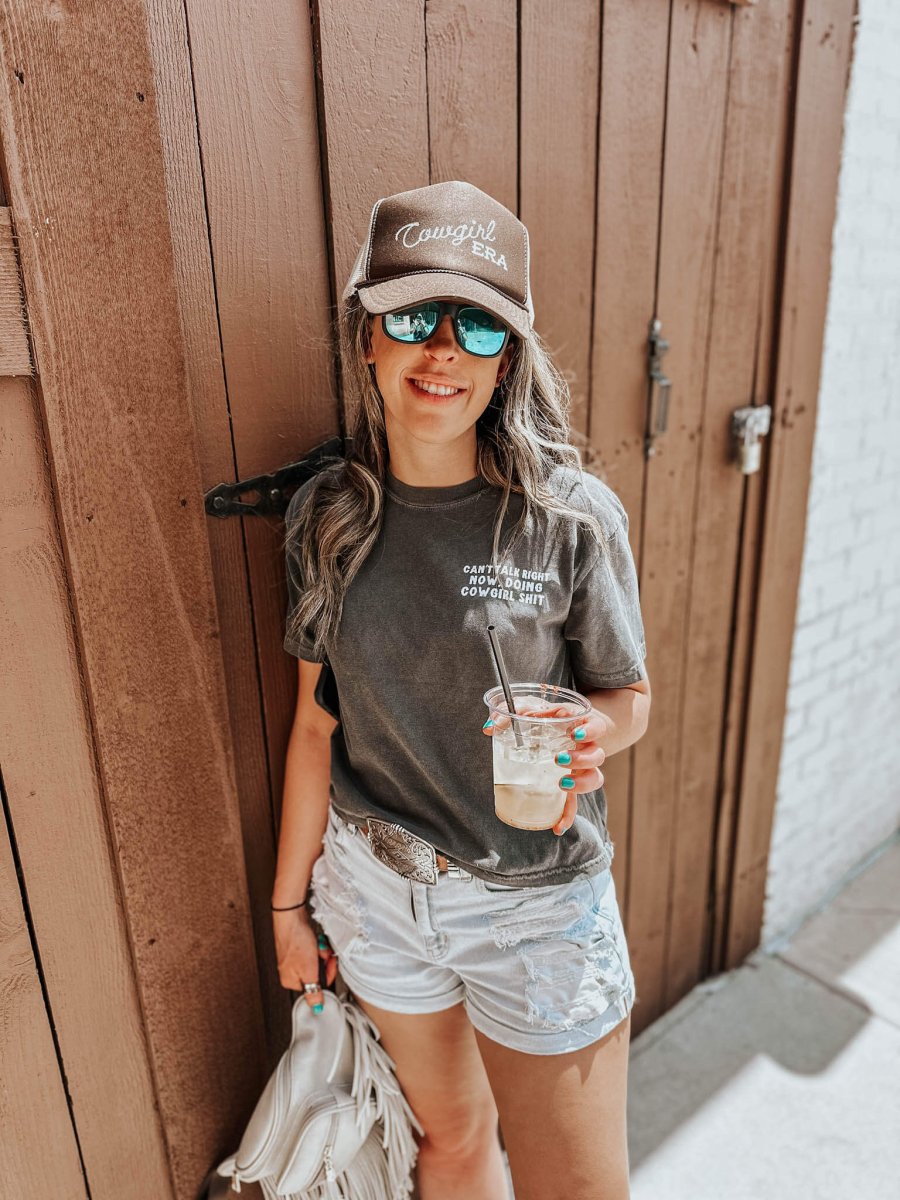 Can’t Talk Cowgirl Tee | Shirts & Tops |