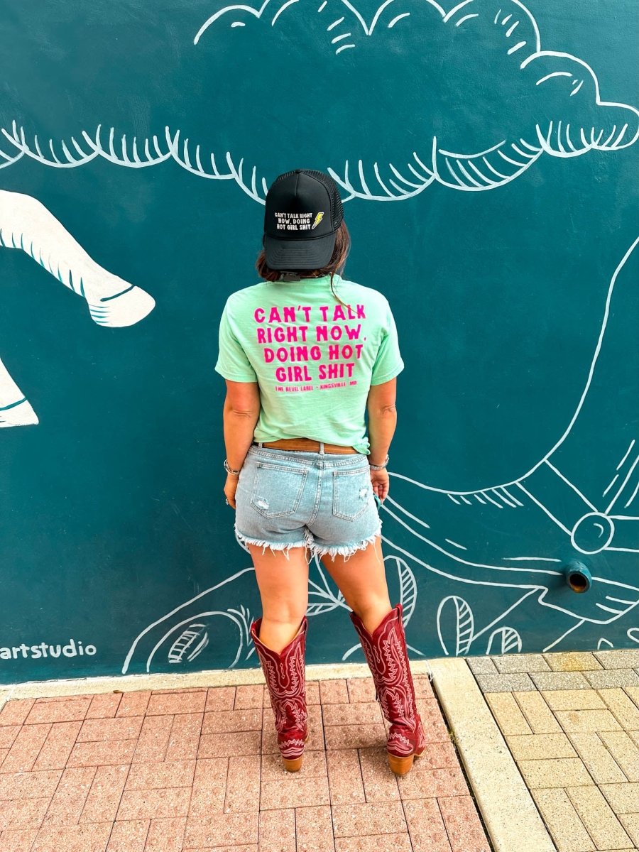 Can’t Talk Hot Girl Tee | Shirts & Tops |