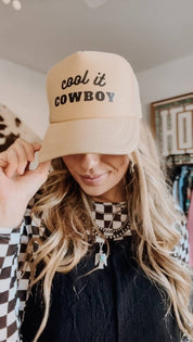 Cool It Cowboy Hat | trucker hat |
