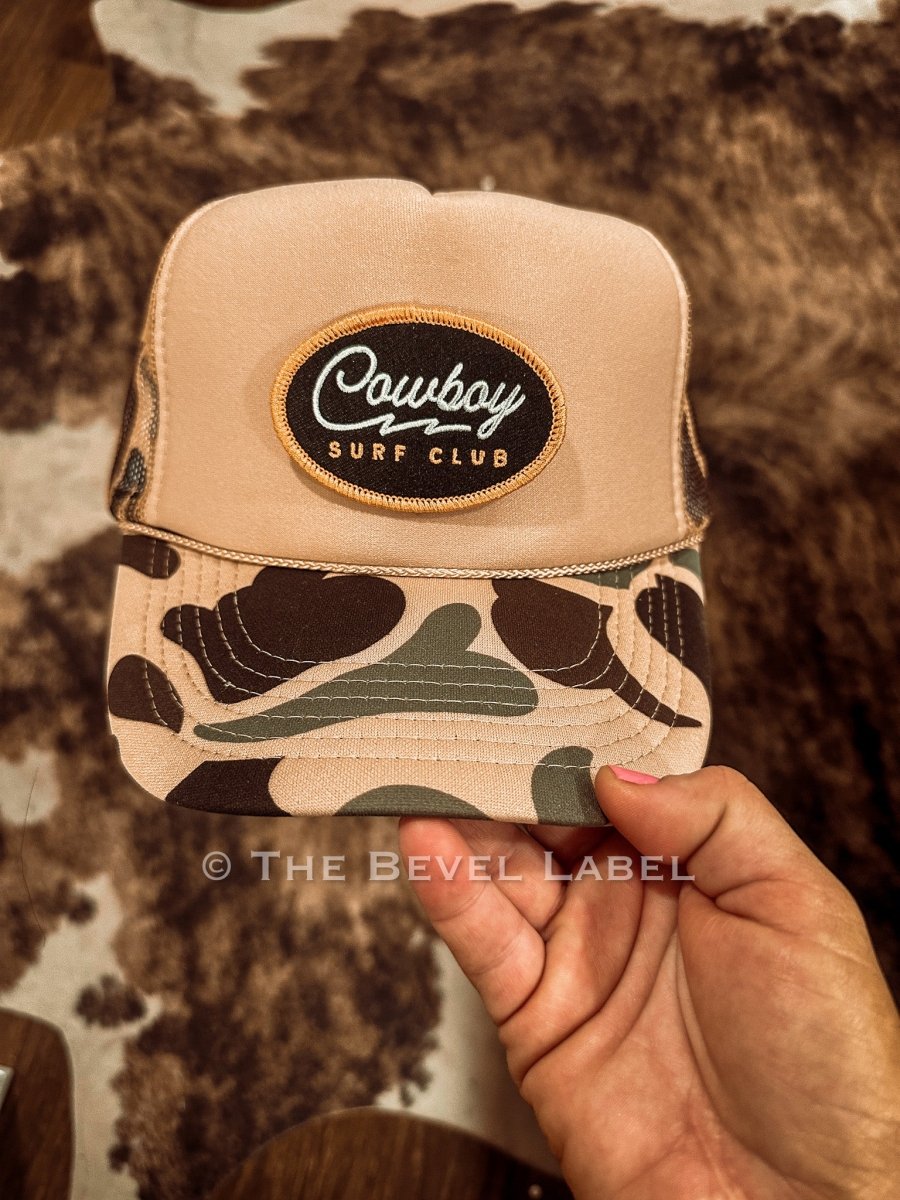 Cowboy Surf Club Trucker Hat | trucker hat | Cowboy Surf Club Trucker Hat