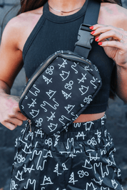 Cowgirl Black Branded Athletic Leisure Shorts | shorts | Cowgirl Black Branded Athletic Leisure Shorts