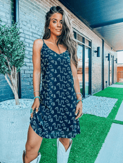 Cowgirl Black Branded Tank Dress | mini dress | Cowgirl Black Branded Tank Dress