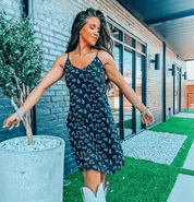 Cowgirl Black Branded Tank Dress | mini dress | Cowgirl Black Branded Tank Dress