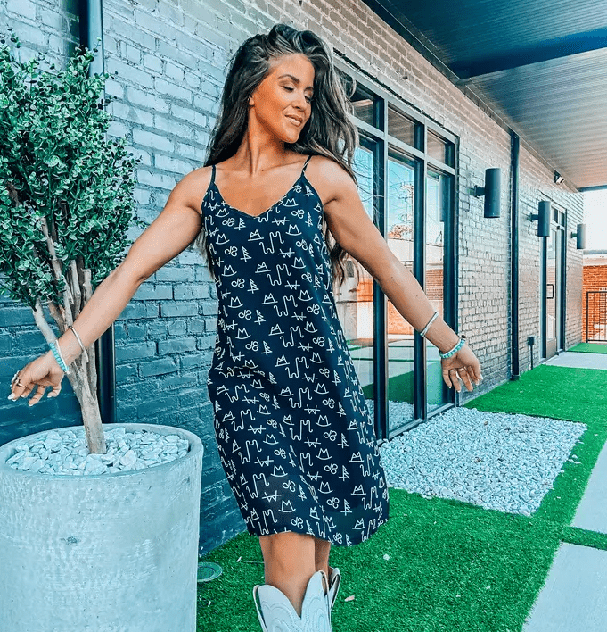 Cowgirl Black Branded Tank Dress | mini dress | Cowgirl Black Branded Tank Dress