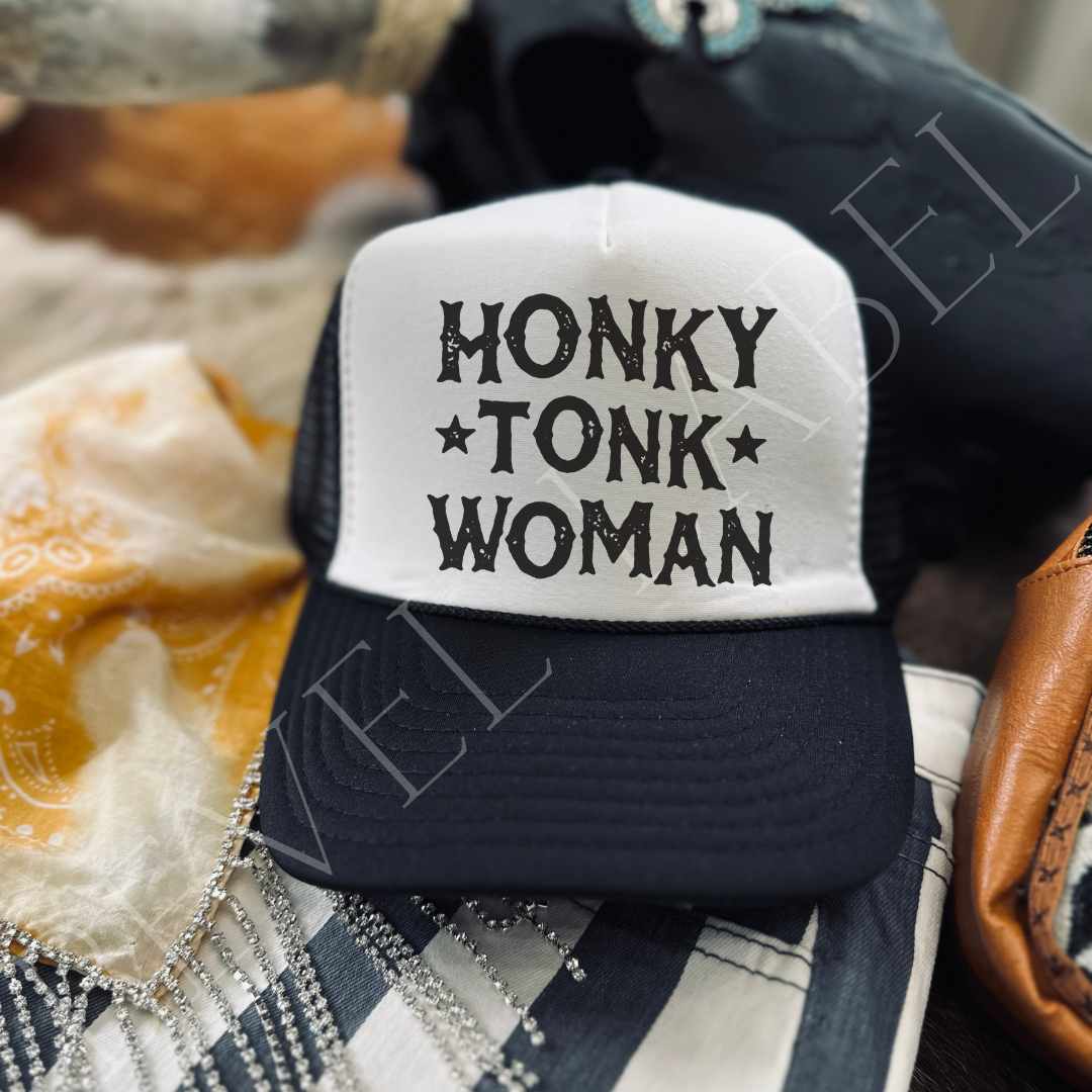 Honky Tonk Woman Trucker Hat | trucker hat |