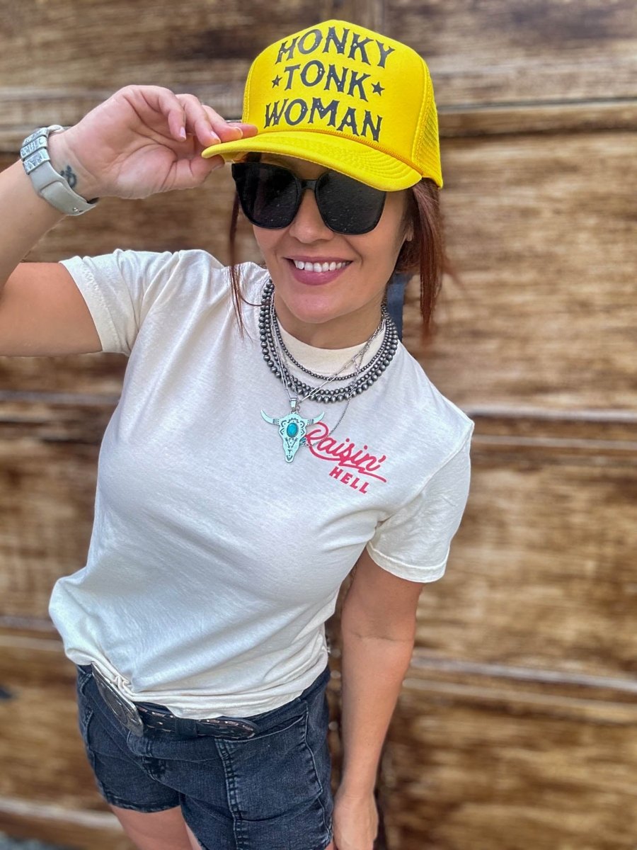 Honky Tonk Woman Trucker Hat | trucker hat |