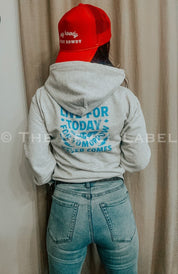 Ladies Everything's Fine Just Living Hoodie | Hoodie |
