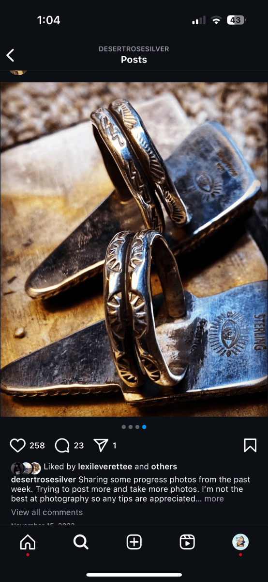 Ride the Lightning Purple Mohave Ring | ring |