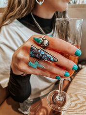 Ride the Lightning Purple Mohave Ring | ring |