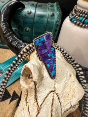 Ride the Lightning Purple Mohave Ring | ring |