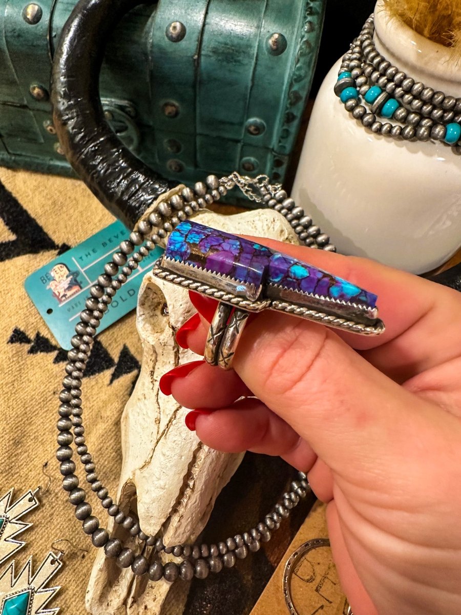 Ride the Lightning Purple Mohave Ring | ring |