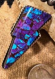 Ride the Lightning Purple Mohave Ring | ring |