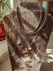 The Coastal Cowgirl Charm Necklace – Gold | necklace | The Coastal Cowgirl Charm Necklace – Gold
