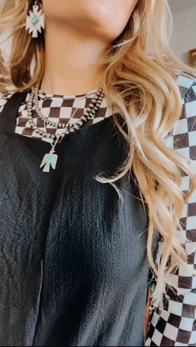 Thunderbird Turquoise Necklace | necklace |