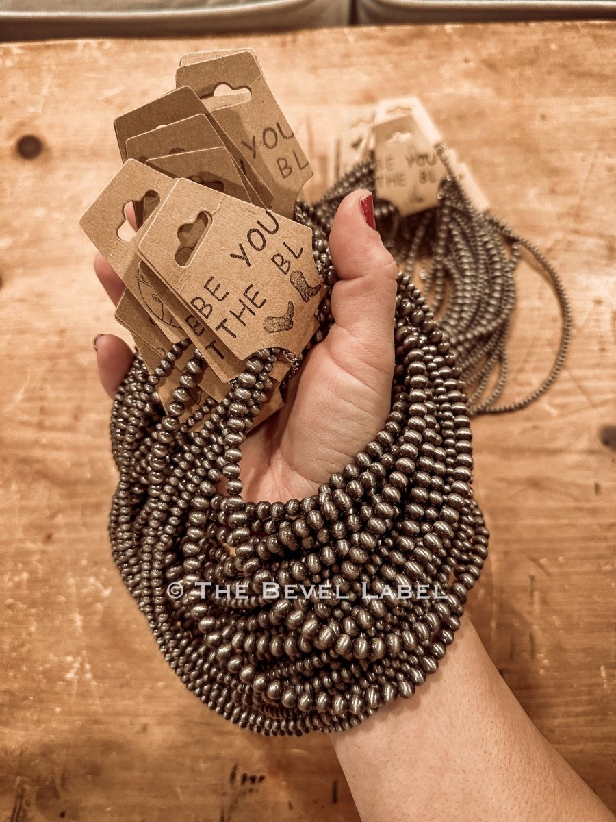 Western Pearl Layered Mini Necklace | necklace |