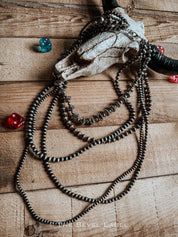 Western Pearl Multi - Layered Necklace | necklace | Western Pearl Multi - Layered Necklace