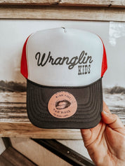 Wranglin Kids Hat | trucker hat |
