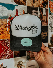 Wranglin Kids Hat | trucker hat |