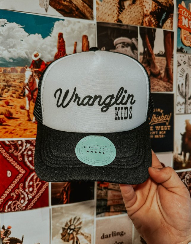 Wranglin Kids Hat | trucker hat |