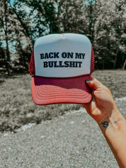 Back On My BS Hat | trucker hat |