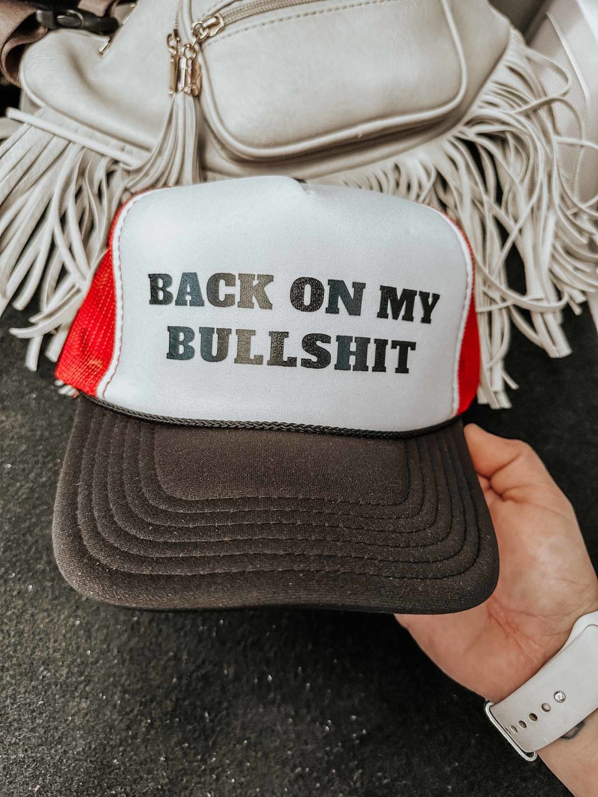Back On My BS Hat | trucker hat |