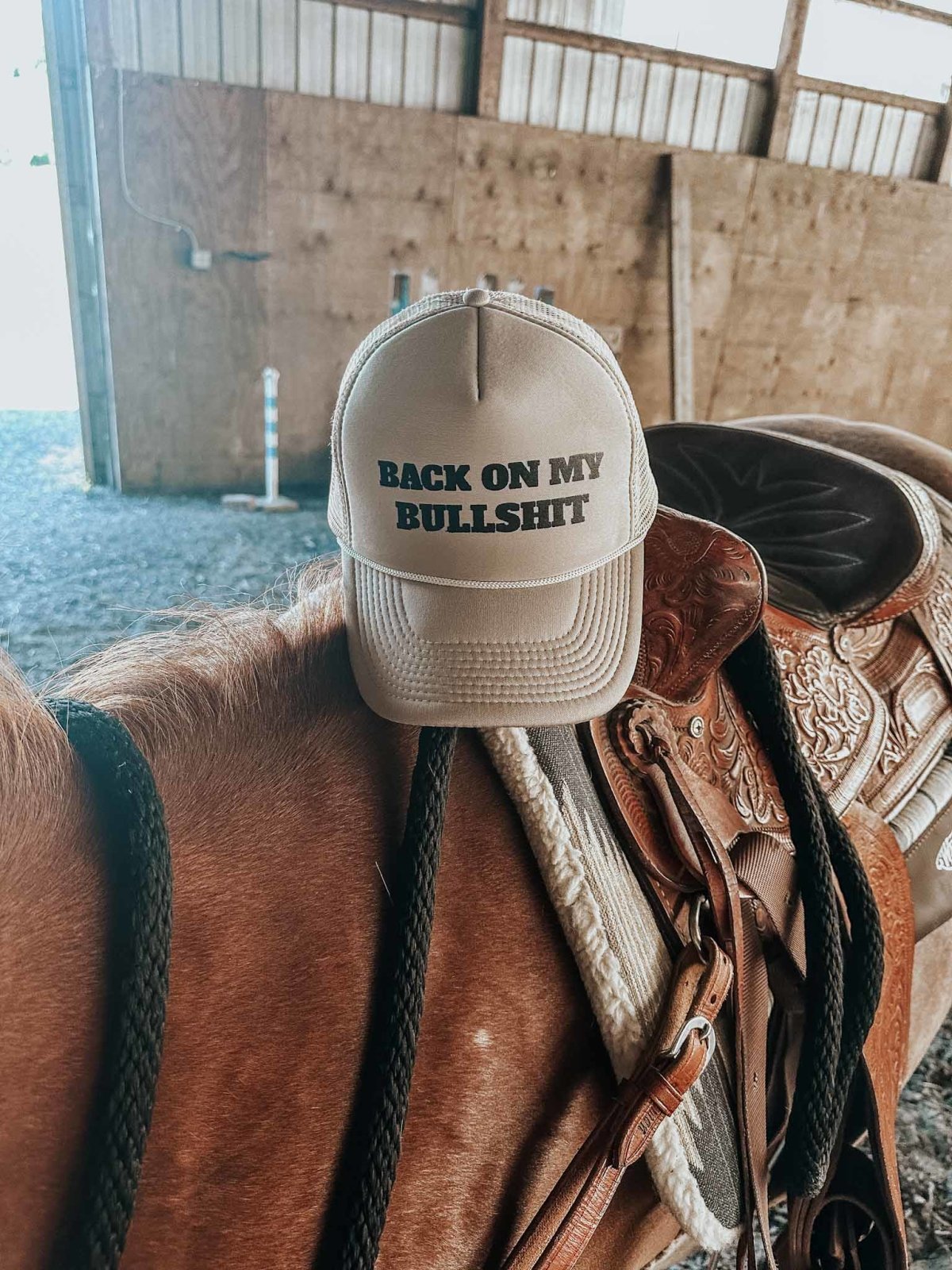 Back On My BS Hat | trucker hat |