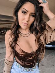 Cody Satin Top | Shirts & Tops | Cody Satin Top - Western Boho Chic Boutique
