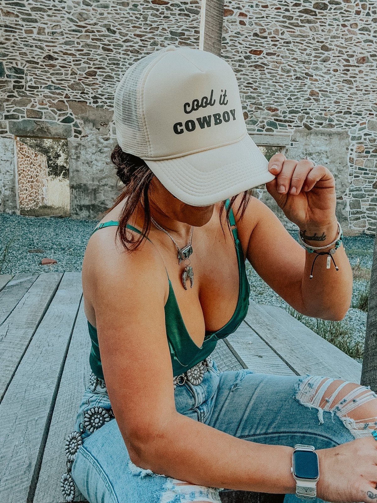 Cool It Cowboy Hat | trucker hat |
