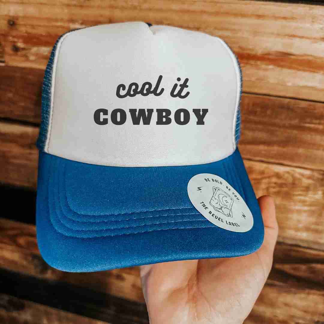 Cool It Cowboy Hat | trucker hat |