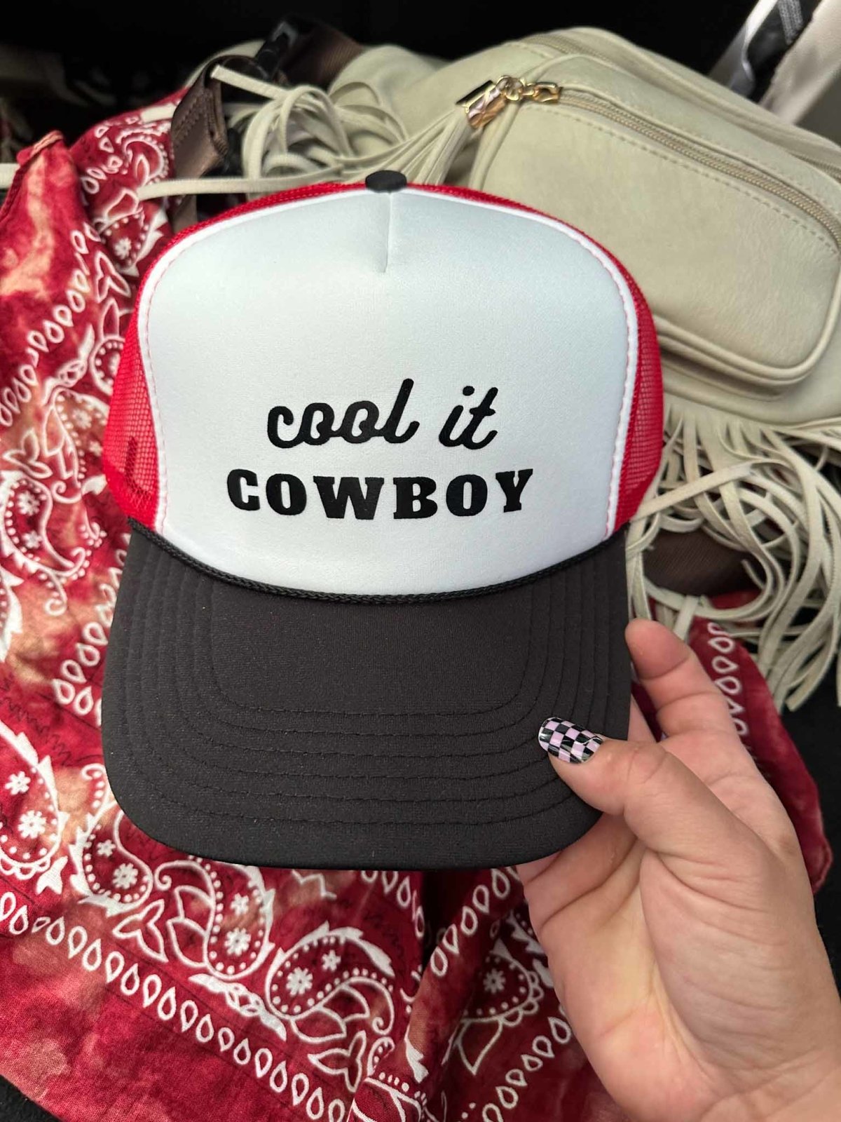 Cool It Cowboy Hat | trucker hat |