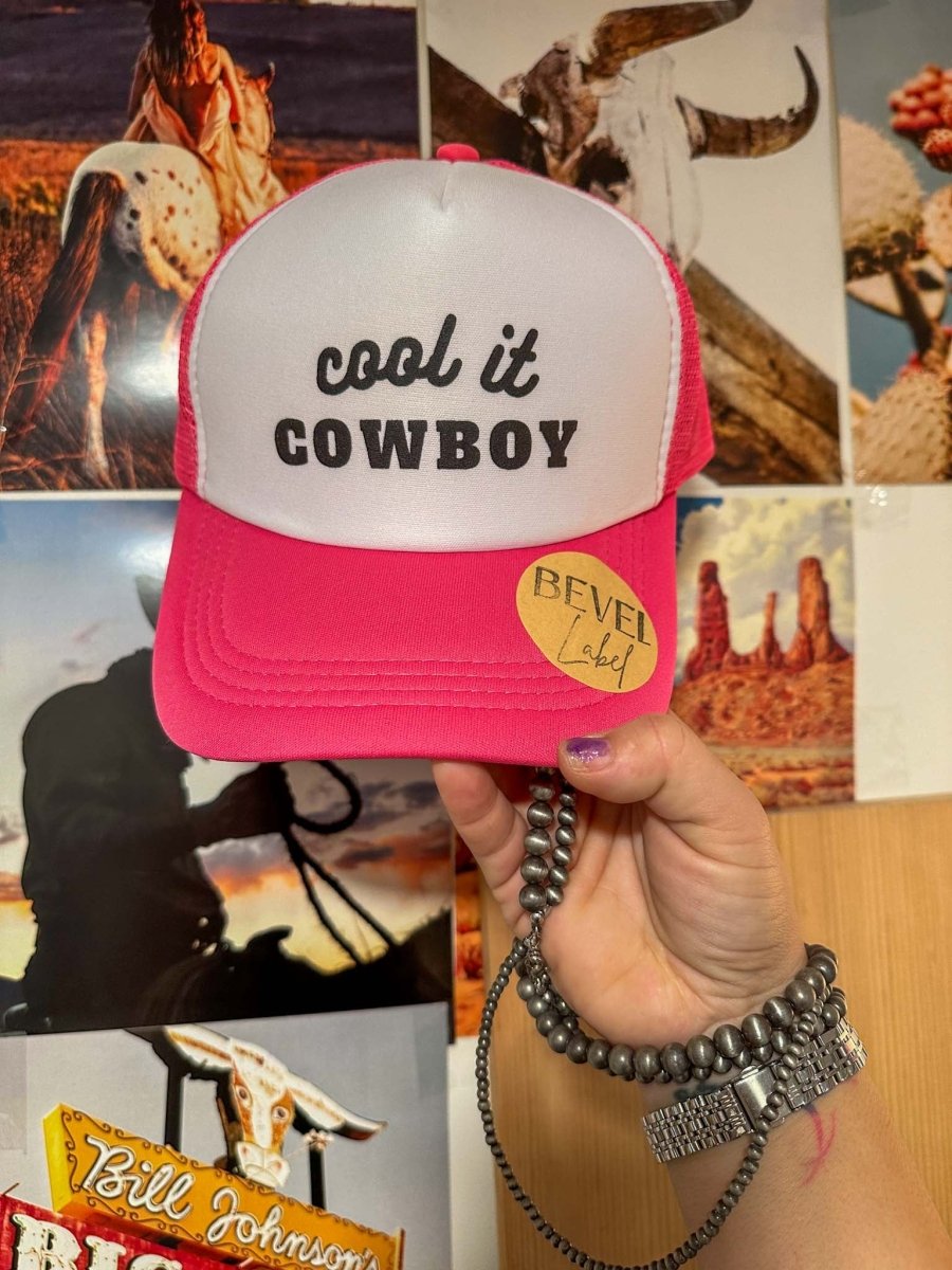 Cool It Cowboy Hat | trucker hat |