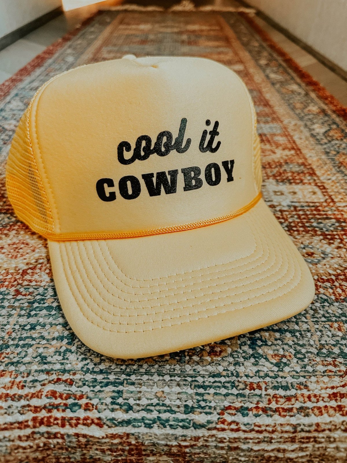 Cool It Cowboy Hat | trucker hat |