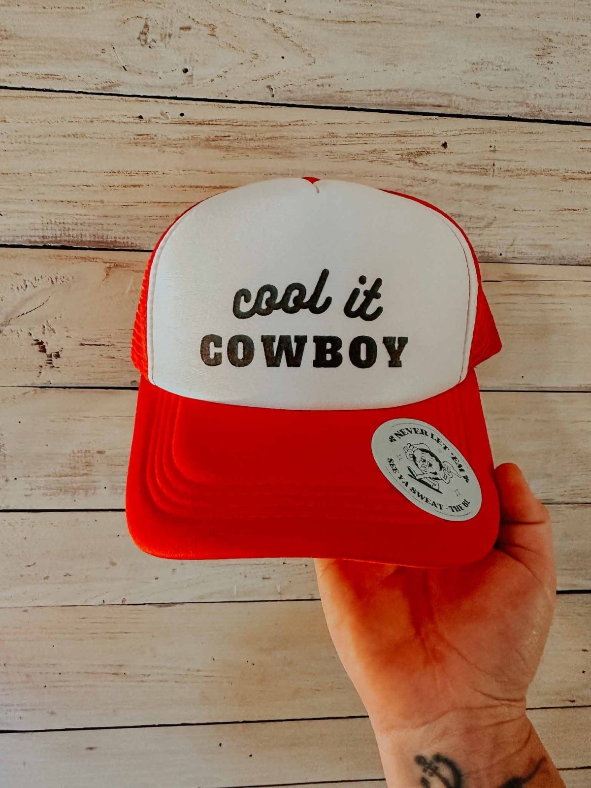 Cool It Cowboy Hat | trucker hat |