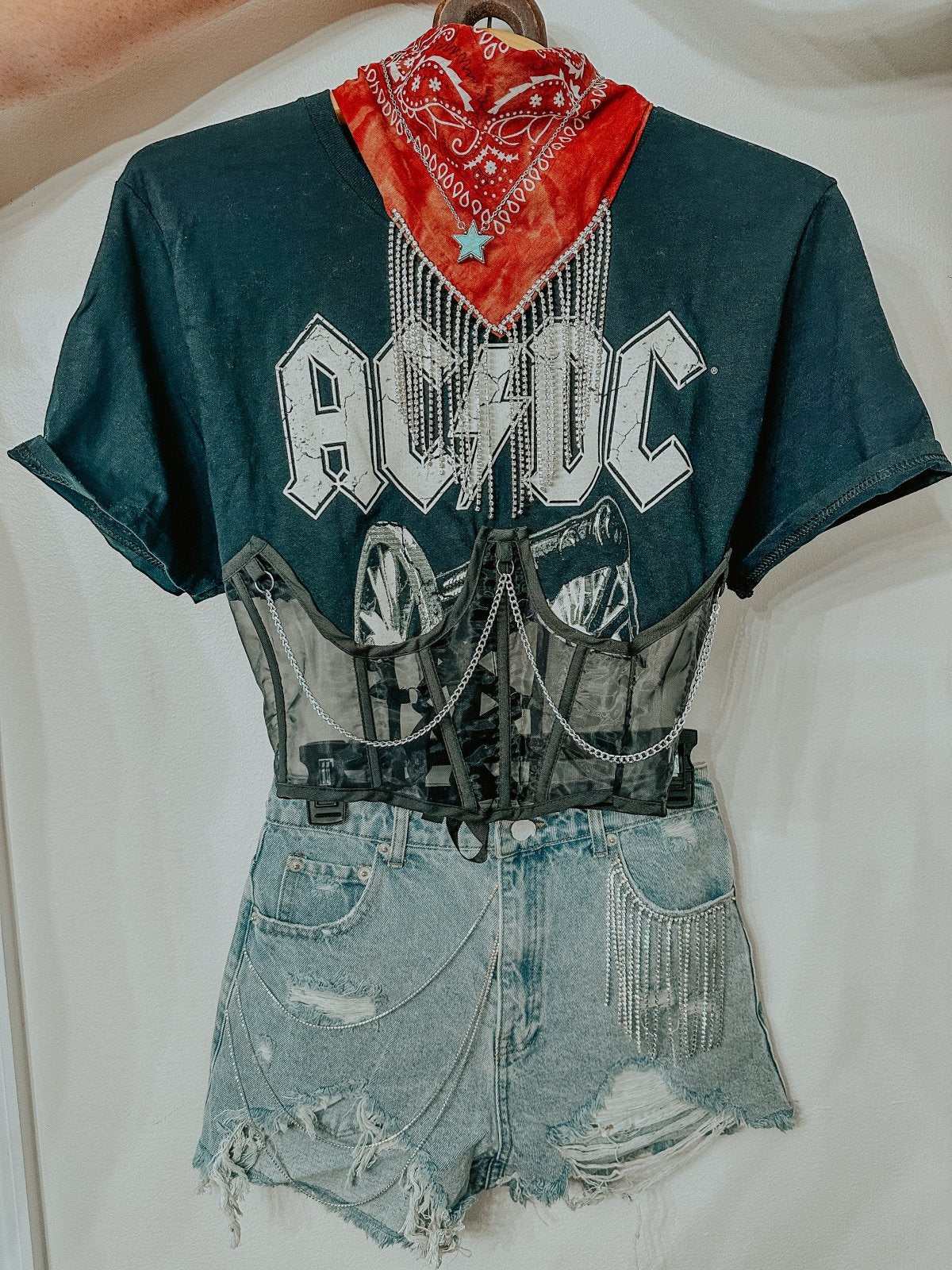 Cori Corset T-Shirt Corset Concert Top | Shirts & Tops |
