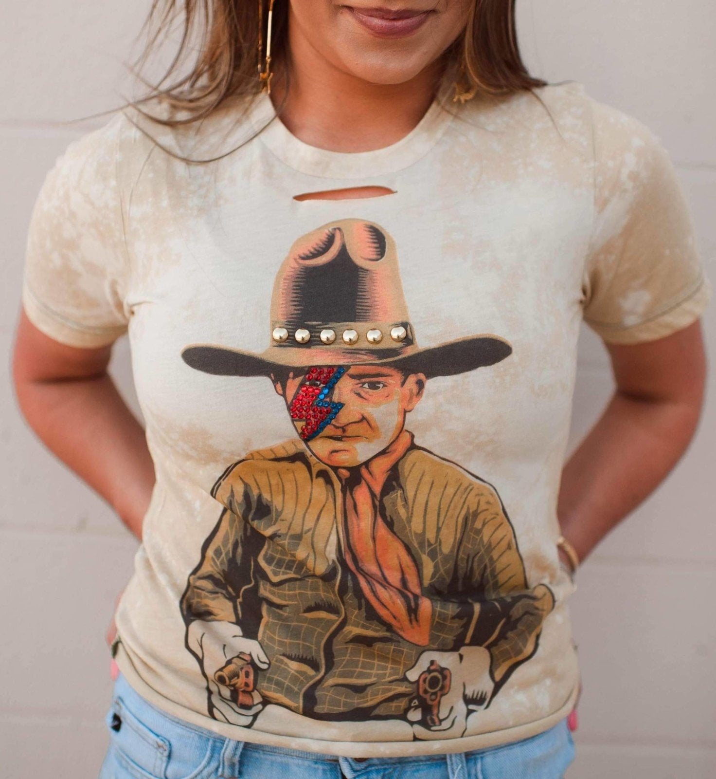 Cowboy Tee | FLANNEL | Cowboy Tee - Western Boho Chic Boutique