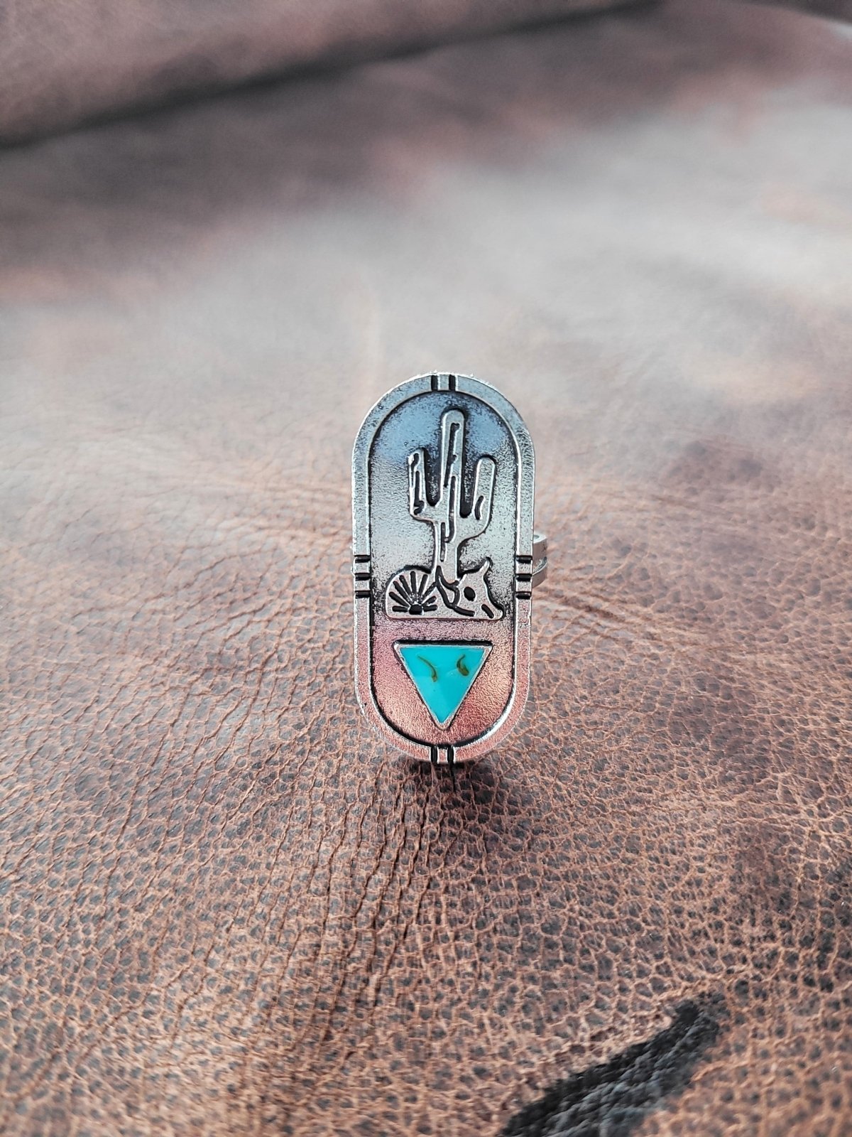 Desert Junkie Turquoise Ring | ring | Desert Junkie Turquoise Ring - Western Boho Chic Boutique
