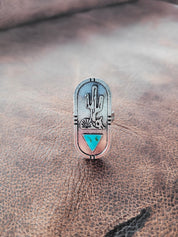 Desert Junkie Turquoise Ring | ring | Desert Junkie Turquoise Ring - Western Boho Chic Boutique
