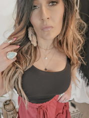 Don't Tempt Me Red Ruffle Skirt | Skirts | Don't Tempt Me Red Ruffle Skirt - Western Boho Chic Boutique