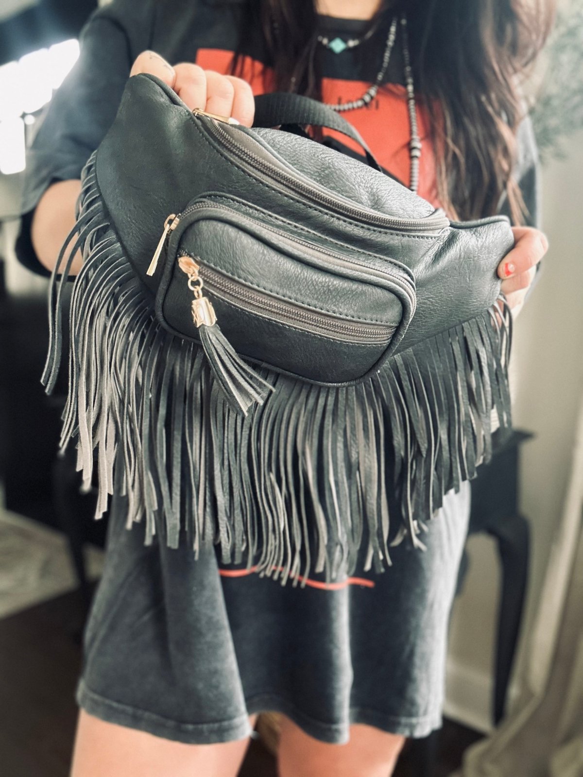 Fringe Crossbody Bag | purse | Fringe Crossbody Bag - Western Boho Chic Boutique