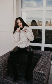 Tan Western Punchy Hoodie | HOODIE | Punchy Hoodie - Western Boho Chic Boutique