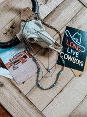 Rowdy Stamped Bar Necklace | necklace |