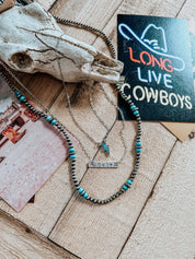 Rowdy Stamped Bar Necklace | necklace |