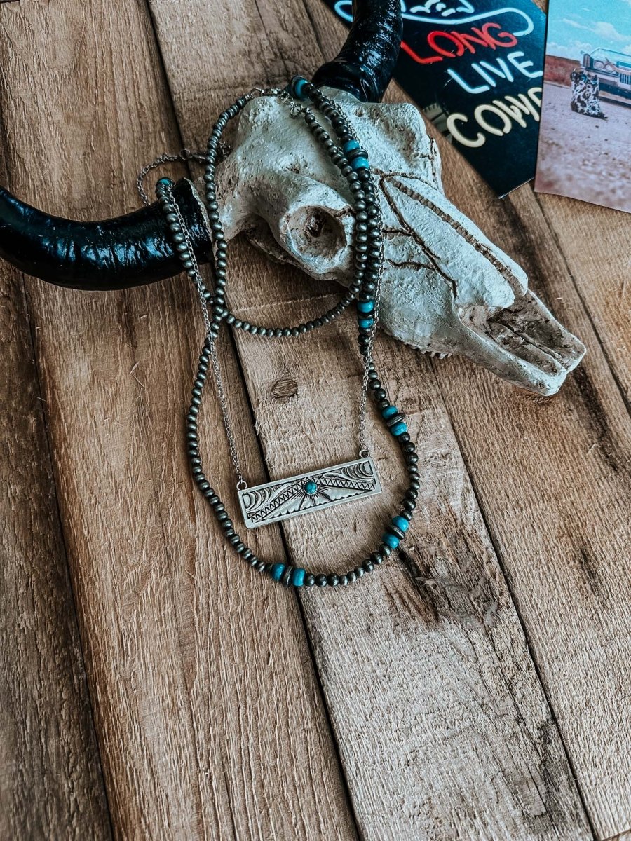 Sunrise Bar Necklace | necklace |