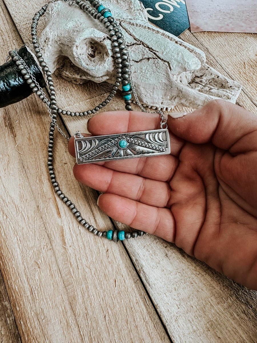 Sunrise Bar Necklace | necklace |