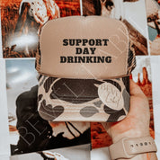 Support Day Drinking Hat | trucker hat |
