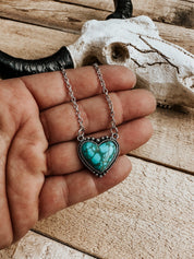 The Heart Necklace | necklace | The Heart Necklace - Western Boho Chic Boutique