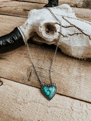 The Heart Necklace | necklace | The Heart Necklace - Western Boho Chic Boutique