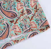 Turquoise Floral Maxi Dress | Dresses | Turquoise Floral Maxi Dress - Western Boho Chic Boutique