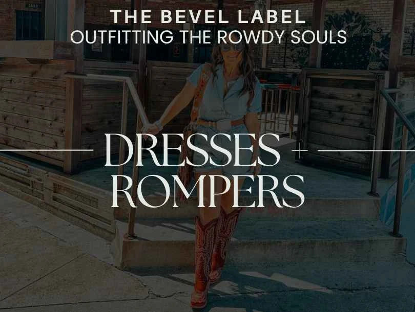 Boho Western Chic Women's&nbsp;Dresses &amp; Rompers. Offering the latest styles in tops,